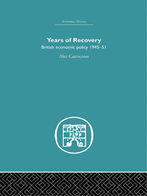 cover image of Years of Recovery